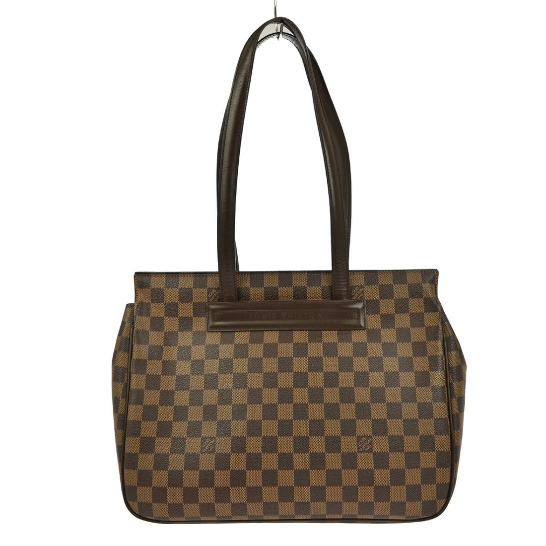 Louis Vuitton Damier Parioli PM Shoulder Bag N51123 Brown Canvas (1 of 9)