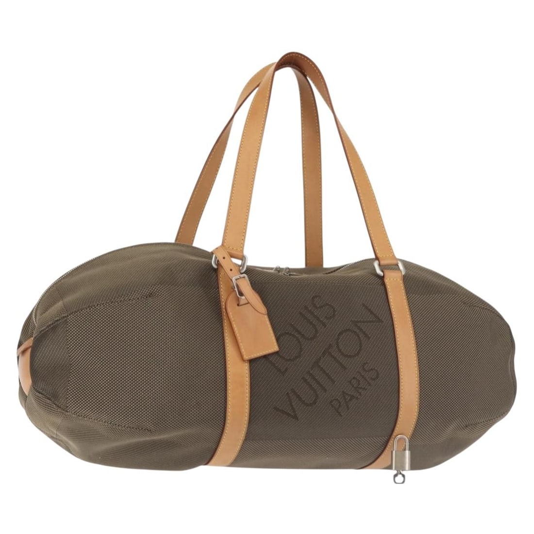 Authentic LOUIS VUITTON Damier Geant Akatan Boston Bag M93064 Tail Color: Authentic LOUIS VUITTON Damier Geant Akatan Boston Bag M93064 Tail Color This authentic LOUIS VUITTON Damier Geant Akatan Boston Bag is a stylish and practical accessory made from durable Damier Geant