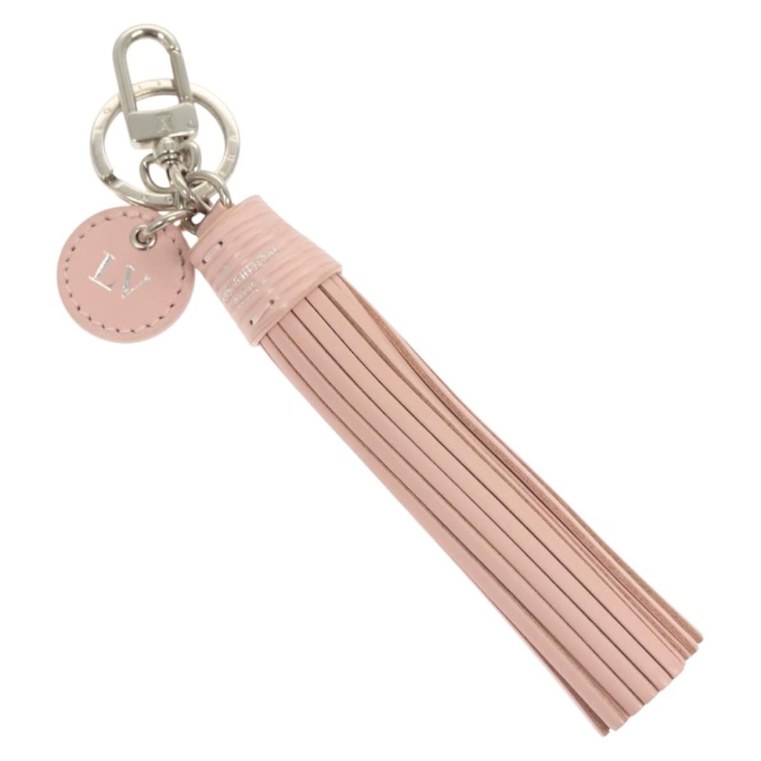 LOUIS VUITTON Epi Leather Key Holder Rose Valerine M64511 Italy Auth: LOUIS VUITTON Epi Leather Key Holder Rose Valerine M64511 Italy Auth Discover the elegance of the LOUIS VUITTON Epi Tassel BB Key Holder in a beautiful Rose Valerine shade. Crafted from luxurious Epi