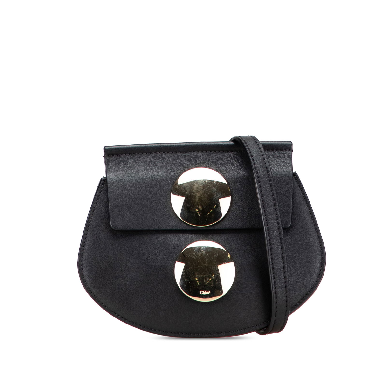 Chloe Mini Faye Black Leather Crossbody Bag (1 of 10)