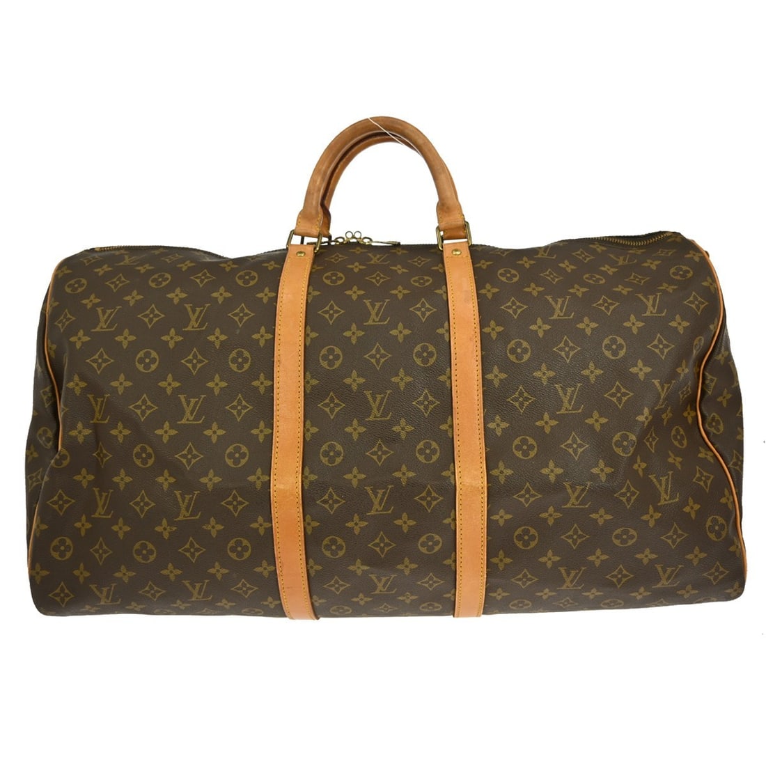 Louis Vuitton Keepall Bandouliere 60 Monogram Canvas Extra Large Travel Duffle Bag (1 of 10)