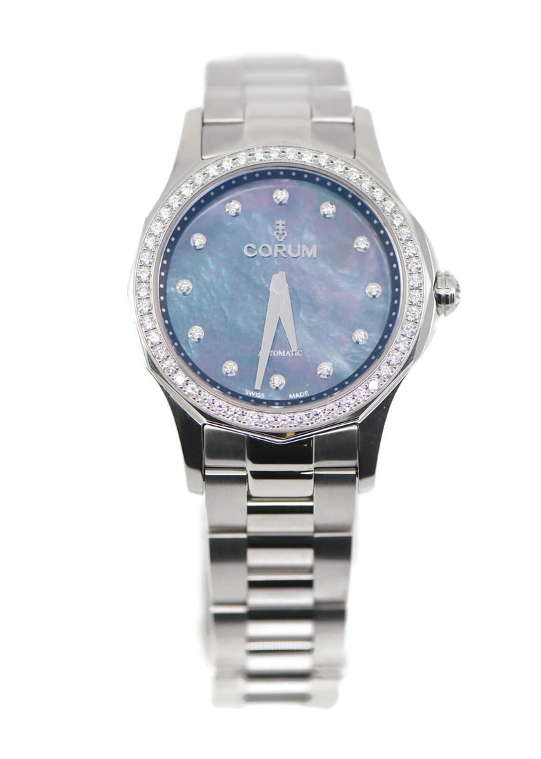 Corum Admirals Cup A400/02818 Diamond Watch with Box and Papers (1 of 5)