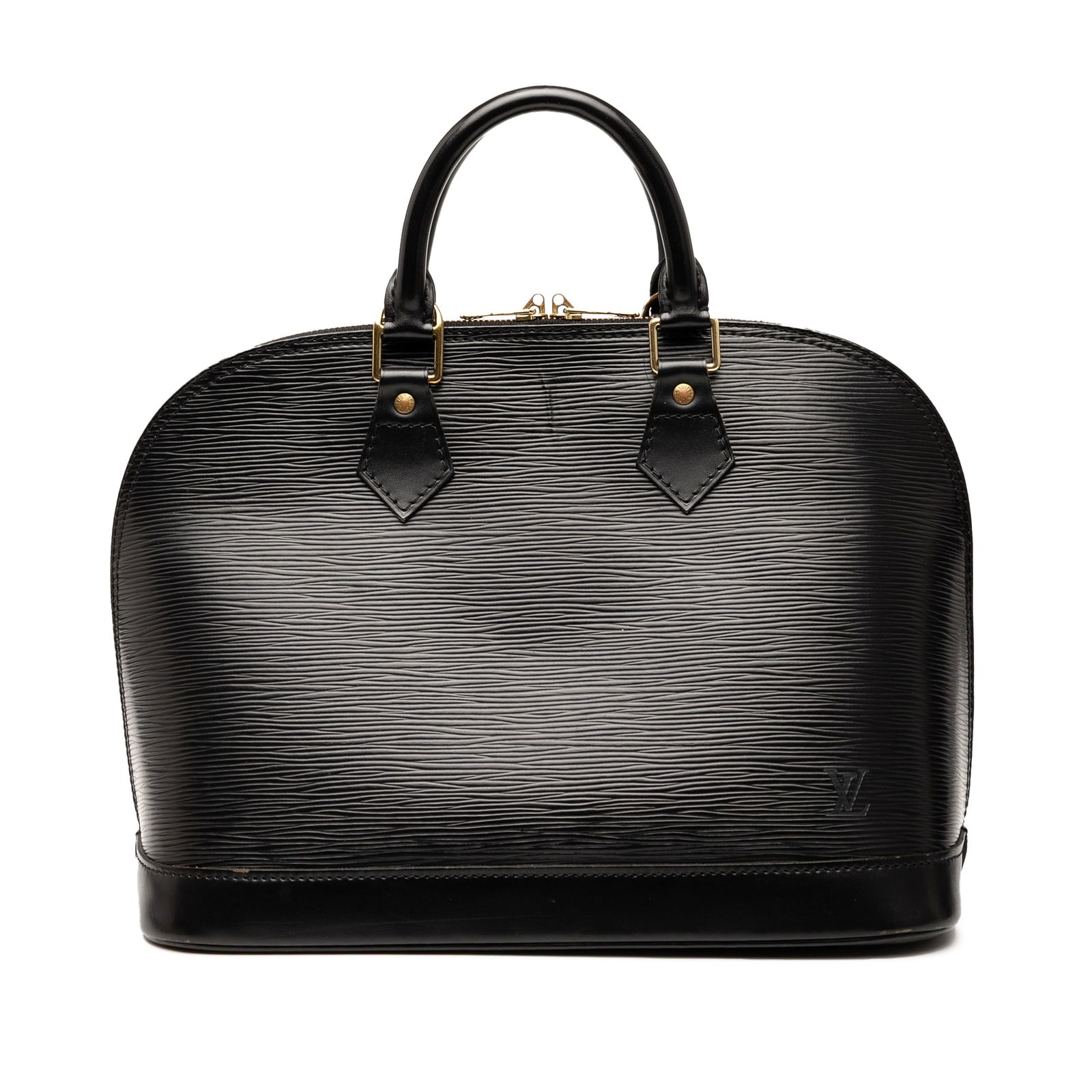 Louis Vuitton Epi Alma PM Black Leather Bag (1 of 8)