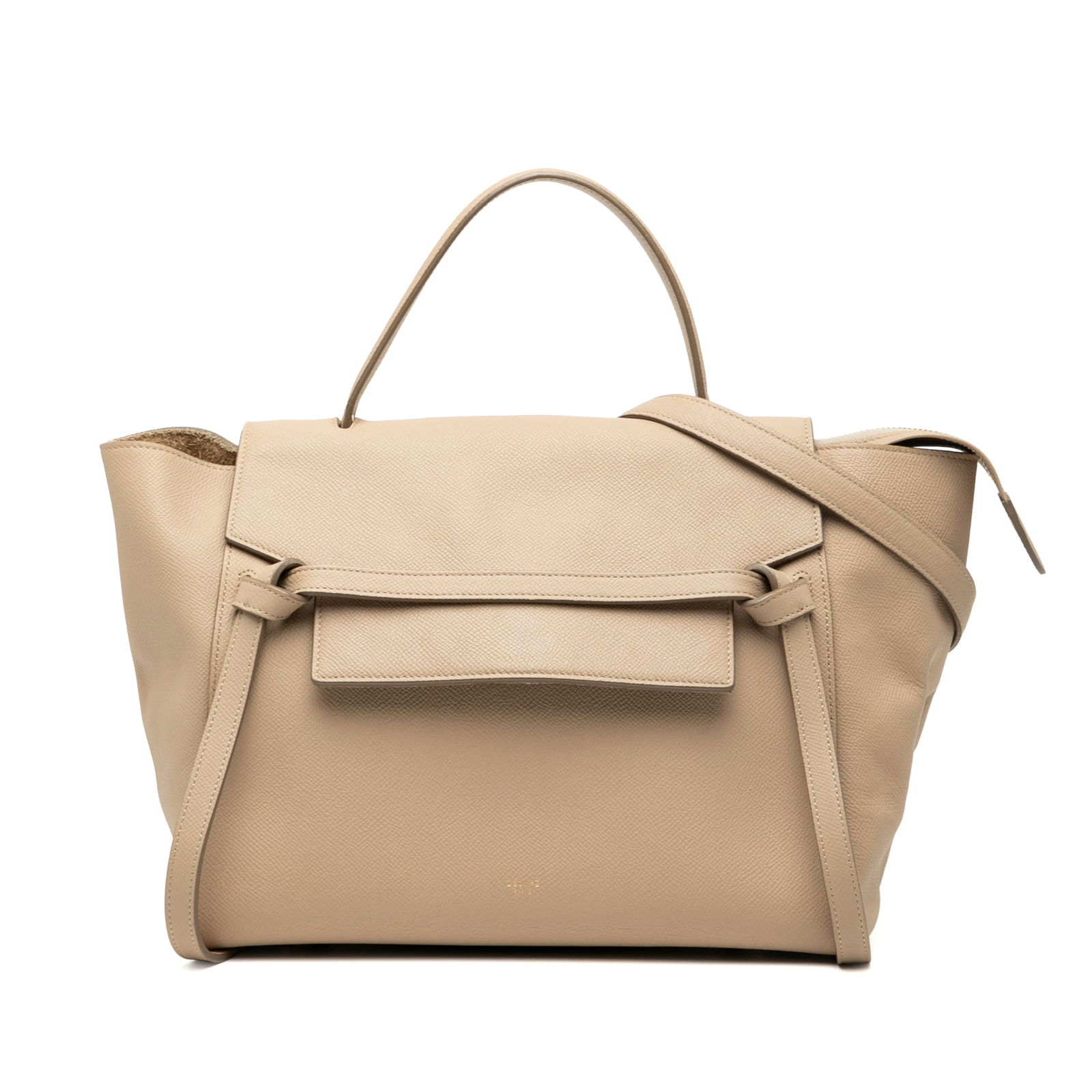 Celine Mini Belt Bag in Grained Calfskin Leather with Top Handle (1 of 9)