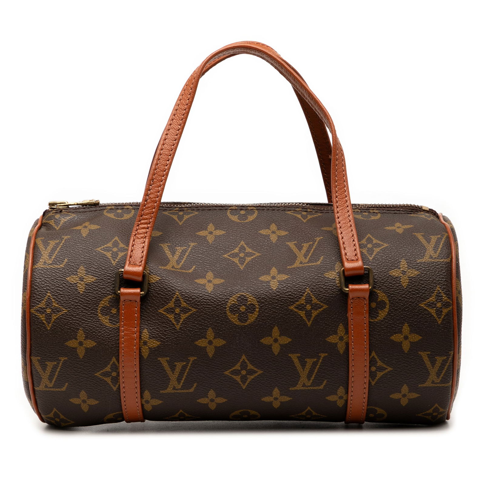 Louis Vuitton Papillon 26 Monogram Canvas Handbag with Leather Trim (1 of 7)