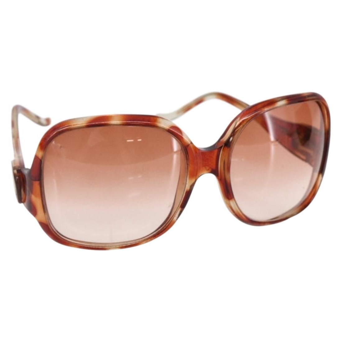 Brown Frame Sunglasses by Balenciaga for Women: Brown Frame Sunglasses by Balenciaga for Women This pre-owned pair of Balenciaga sunglasses features a brown frame and is designed for women. The sunglasses are in good condition with noticeable signs
