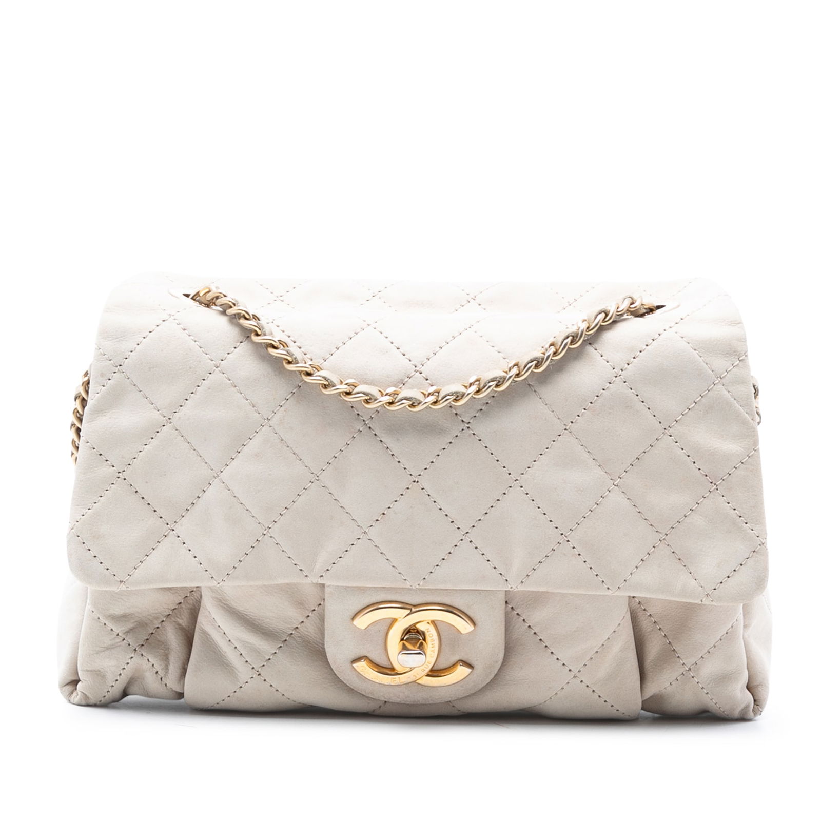 Chanel Chic Quilt Small Iridescent Calfskin Flap Shoulder Bag (1 of 7)