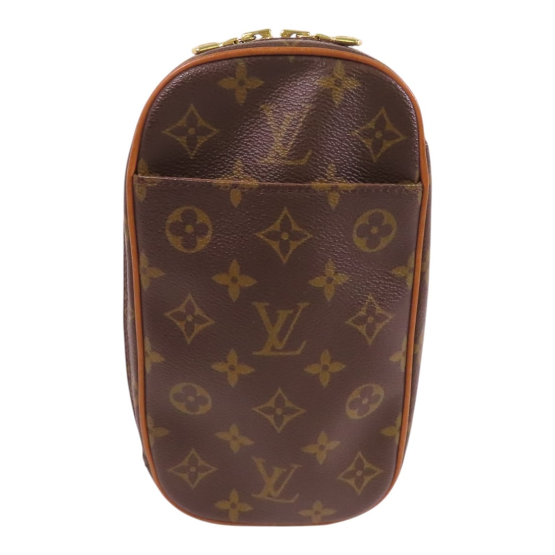Louis Vuitton Pochette Gange Waist Body Bag Monogram Brown M51870 (1 of 14)