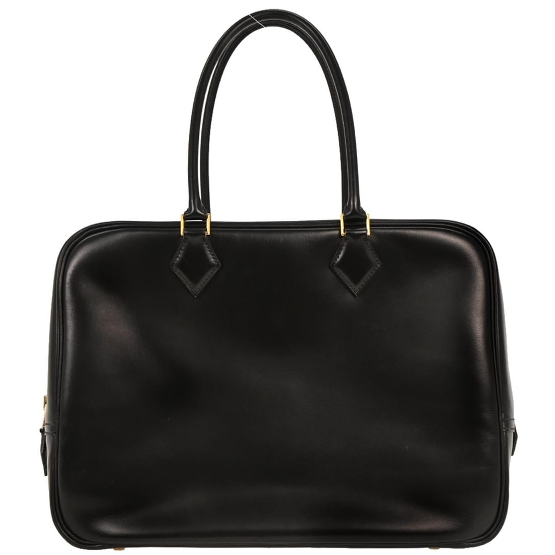 Hermes Plume 32 Black Leather Handbag (1 of 1)