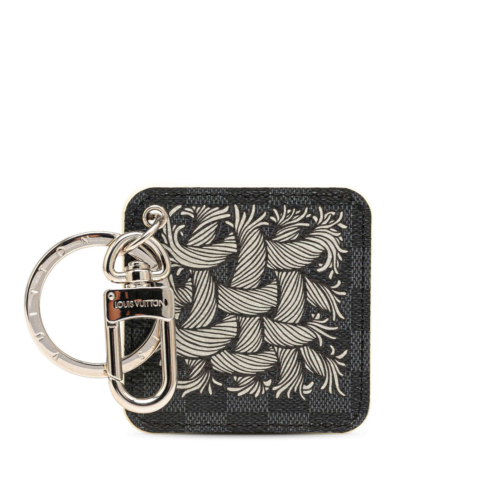 Louis Vuitton Christopher Nemeth Damier Graphite Key Holder Charm (1 of 4)