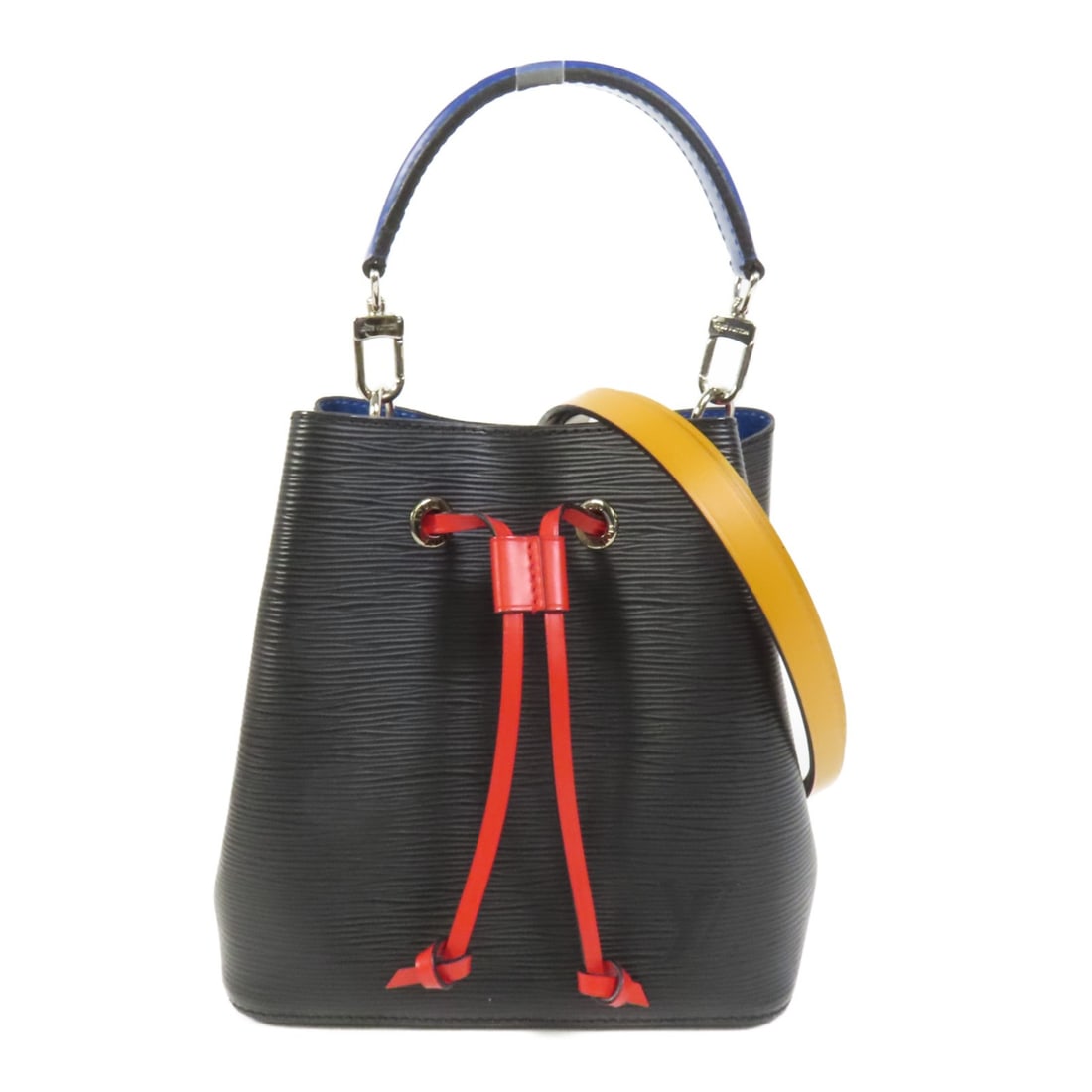 Louis Vuitton Neonoe BB 2 Way Shoulder Bag Epi Black Red M52853: Louis Vuitton Neonoe BB 2 Way Shoulder Bag Epi Black Red M52853 Introducing the LOUIS VUITTON Neonoe BB 2 Way Shoulder Bag, a stylish and versatile accessory crafted from premium calfskin (cowhide) in