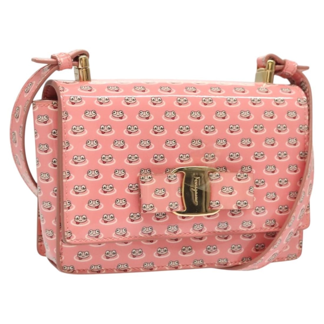 Pink Vala Shoulder Bag by Salvatore Ferragamo for Women (1 of 1)