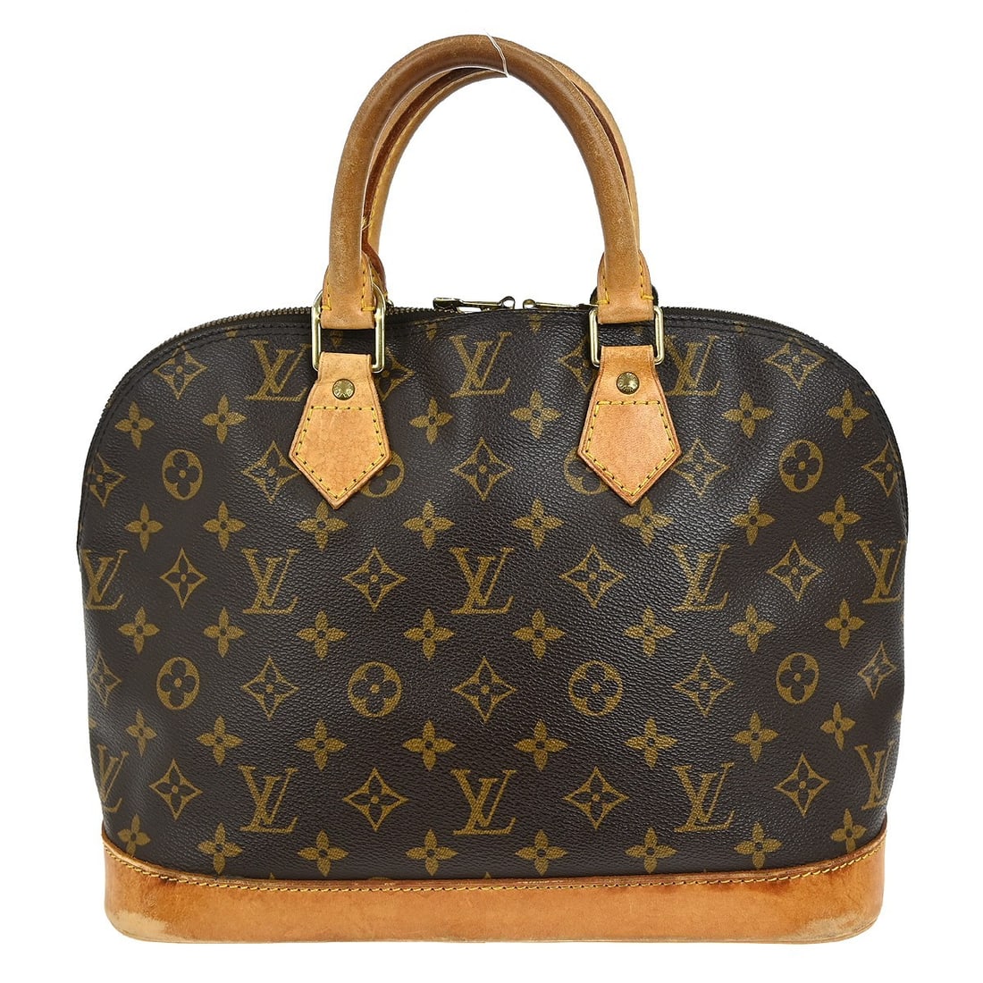 Louis Vuitton Monogram Alma Handbag M51130 Vintage Top Handle Bag (1 of 9)
