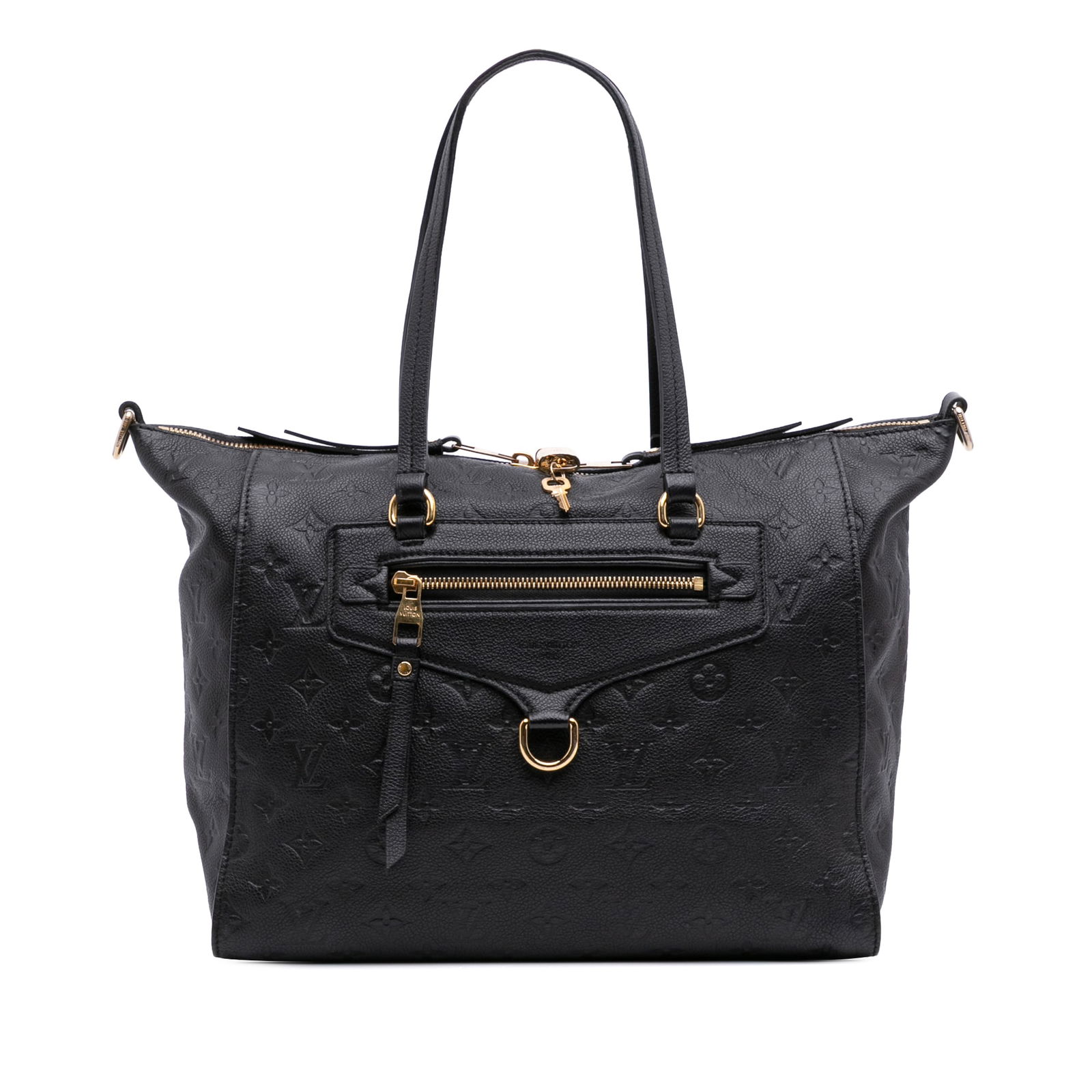 Louis Vuitton Monogram Empreinte Lumineuse PM Black Leather Bag (1 of 11)