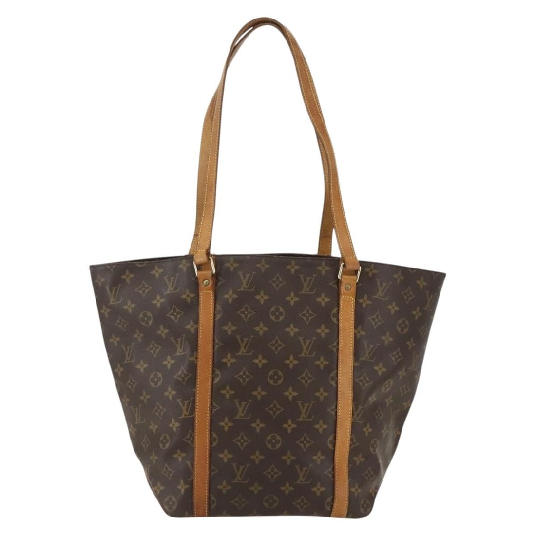 Multicolour Tote Bag by Louis Vuitton with Shopping Sac Design: Multicolour Tote Bag by Louis Vuitton with Shopping Sac Design This pre-owned Louis Vuitton shopping tote bag features the Multicolour design and is made for women. The bag is in good condition with v