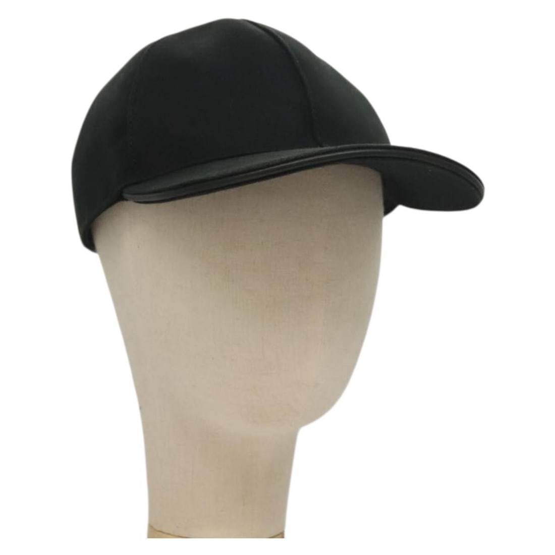 Black Baseball Hat Featuring Gucci Interlocking G Web Motif (1 of 1)