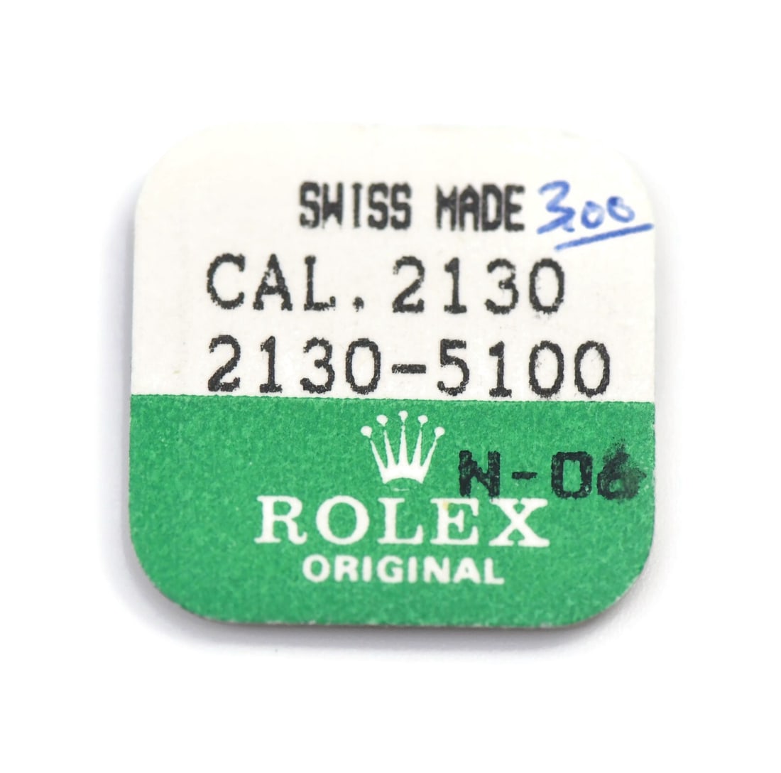Rolex 5 Clamp Screws Compatible with Caliber 2130-5100: Rolex 5 Clamp Screws Compatible with Caliber 2130-5100 This set includes five pre-owned Rolex clamp screws compatible with the Rolex Caliber 2130-5100. These screws are essential for maintaining the i