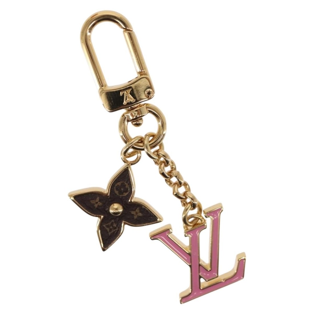 LOUIS VUITTON Iconic Charm Gold Metal M02347 with Dust Bag (1 of 6)