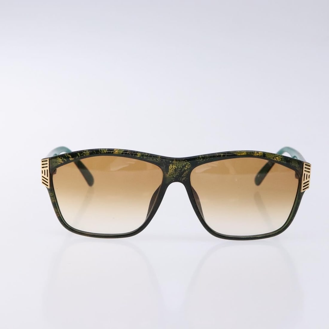 Green Sunglasses with CD Logo by Christian Dior for Women (1 of 2)