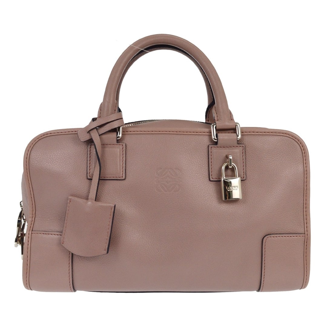 Amazona Handbag in Pink by Loewe (1 of 1)