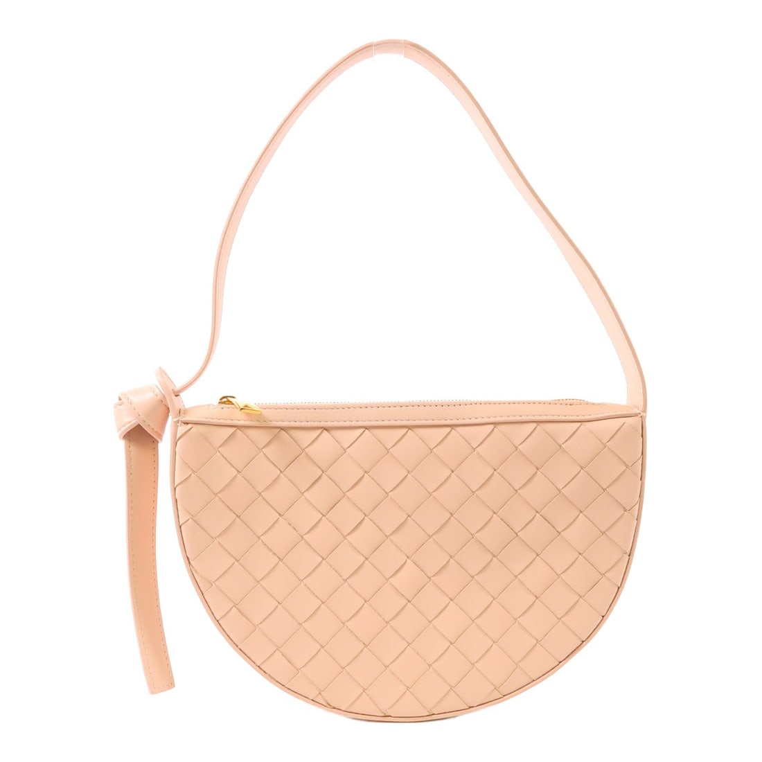 Bottega Veneta Pink Calfskin Leather Shoulder Bag GHW (1 of 13)
