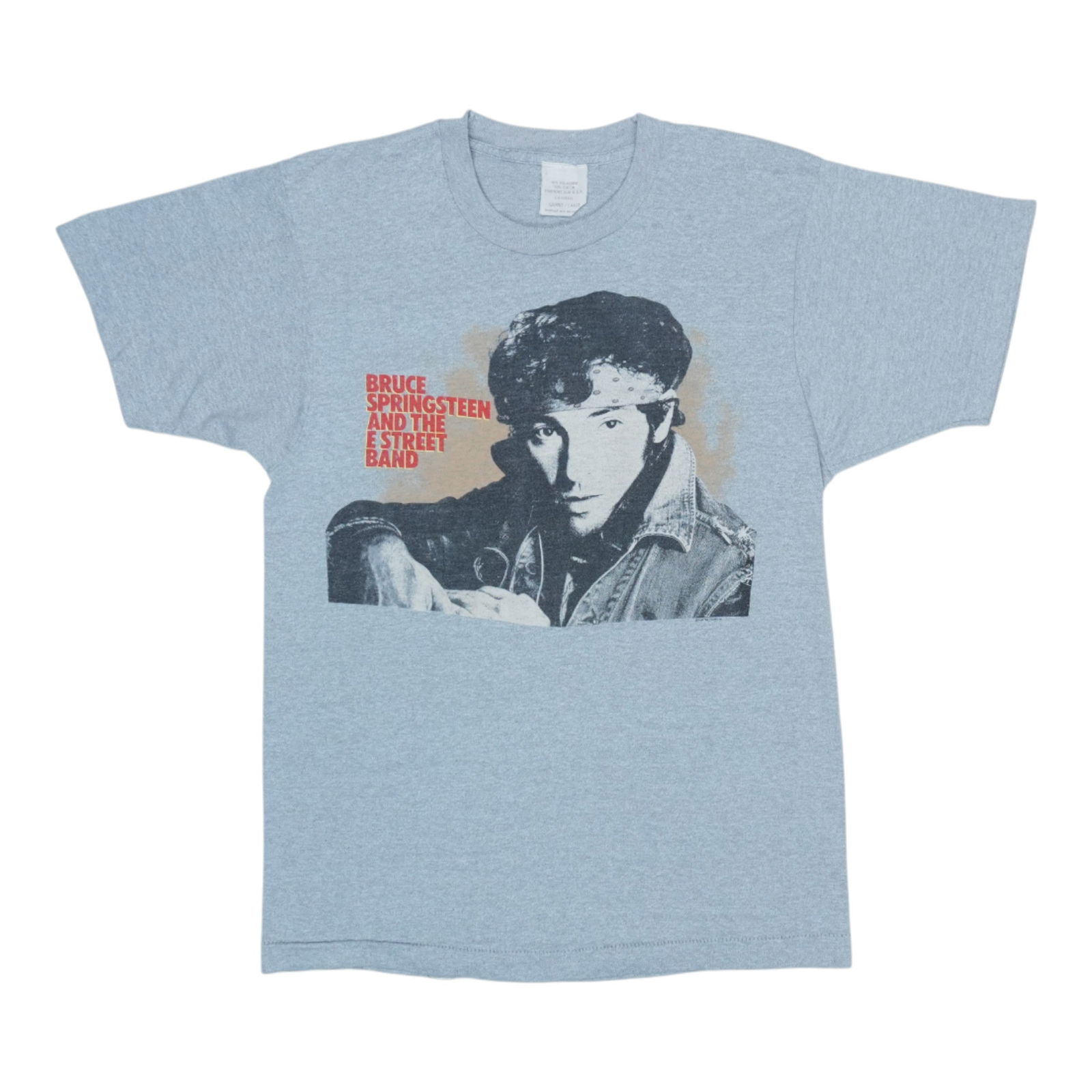 Vintage 1984 Bruce Springsteen Born In The USA Concert Tour Grey Shirt (1 of 6)