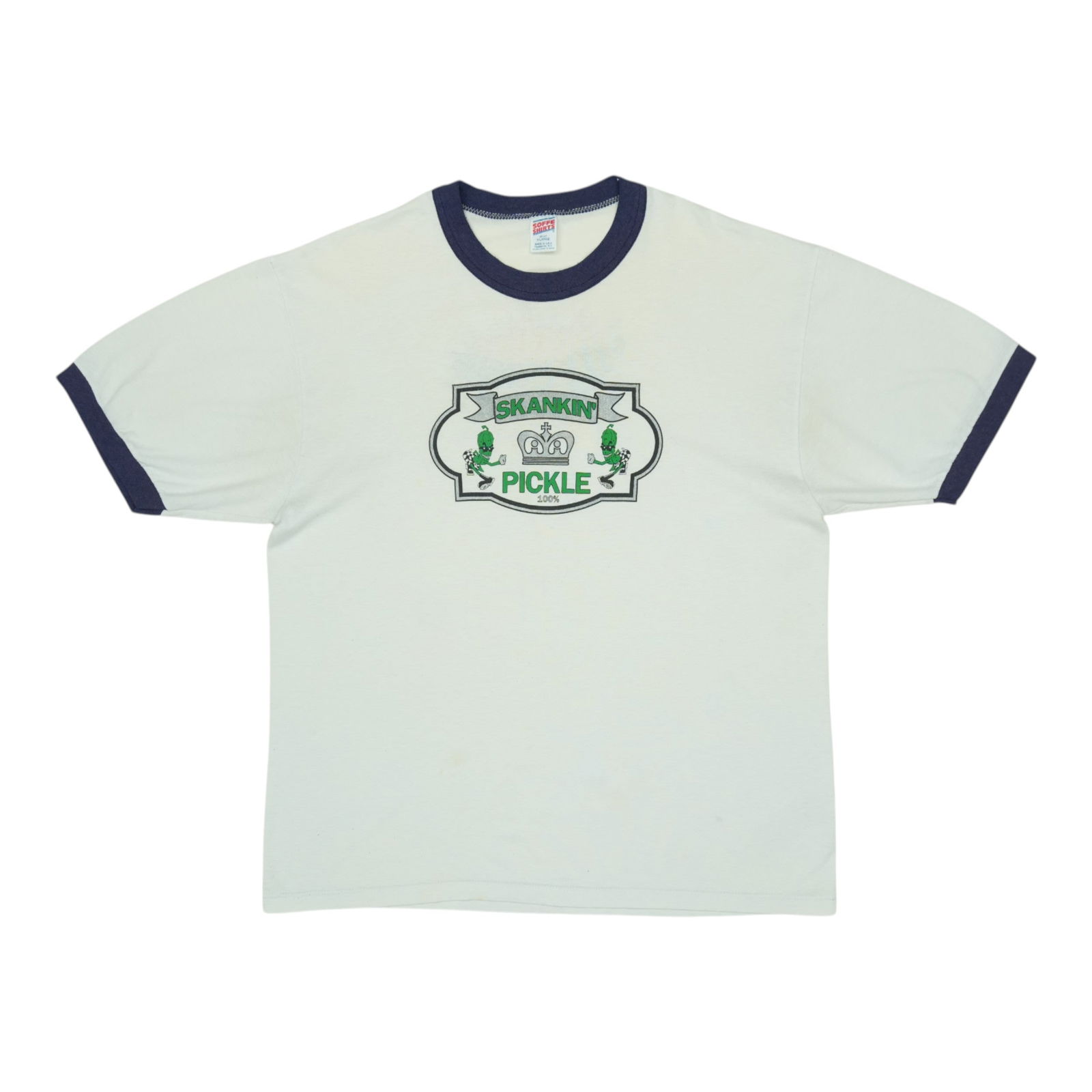 Vintage 1990s Skankin Pickle Shirt with Front and Back Graphics (1 of 8)