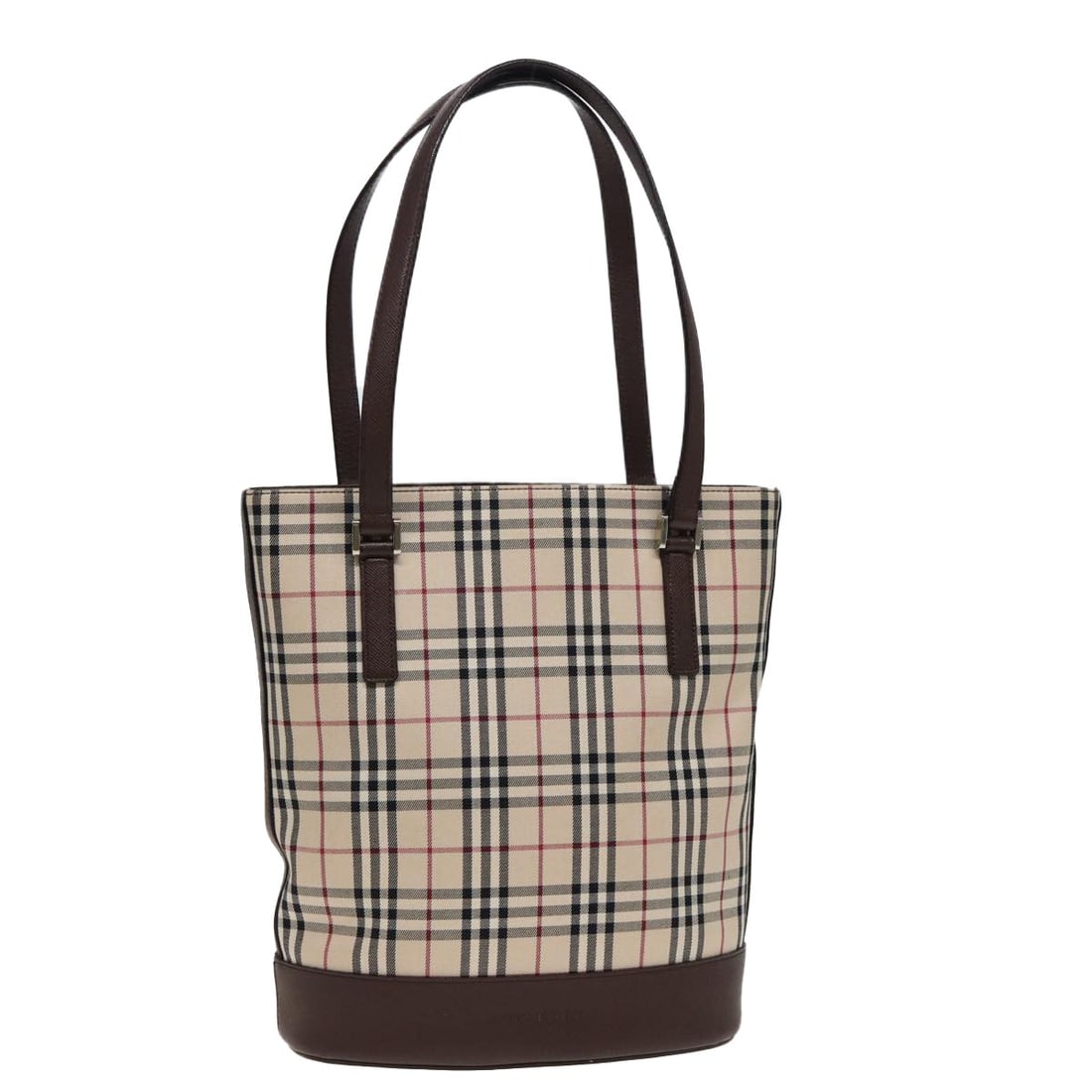 Beige Tote Purse Featuring Nova Check Pattern by Burberry (1 of 1)