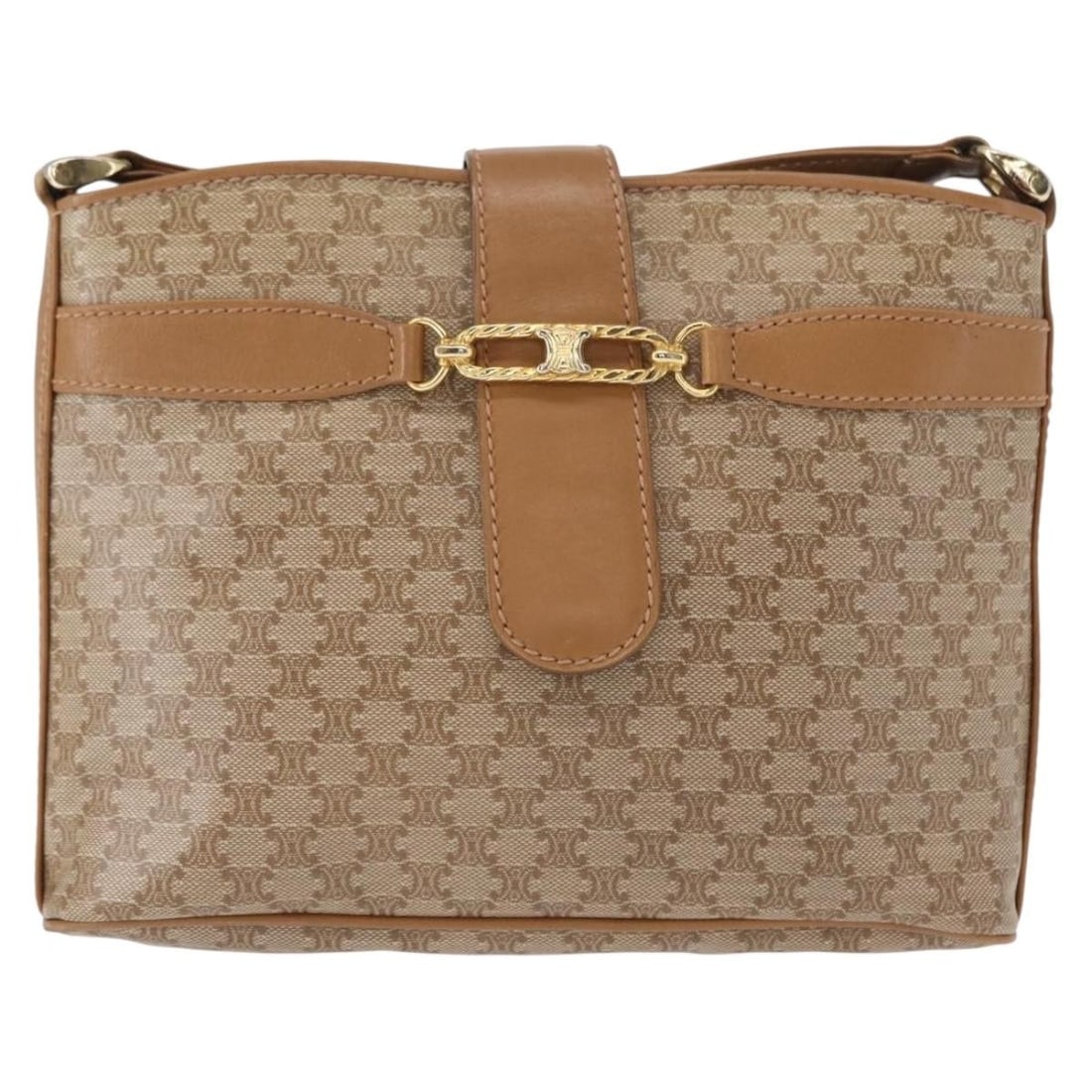 Vintage Macadam Beige Shoulder Bag from Celine (1 of 2)