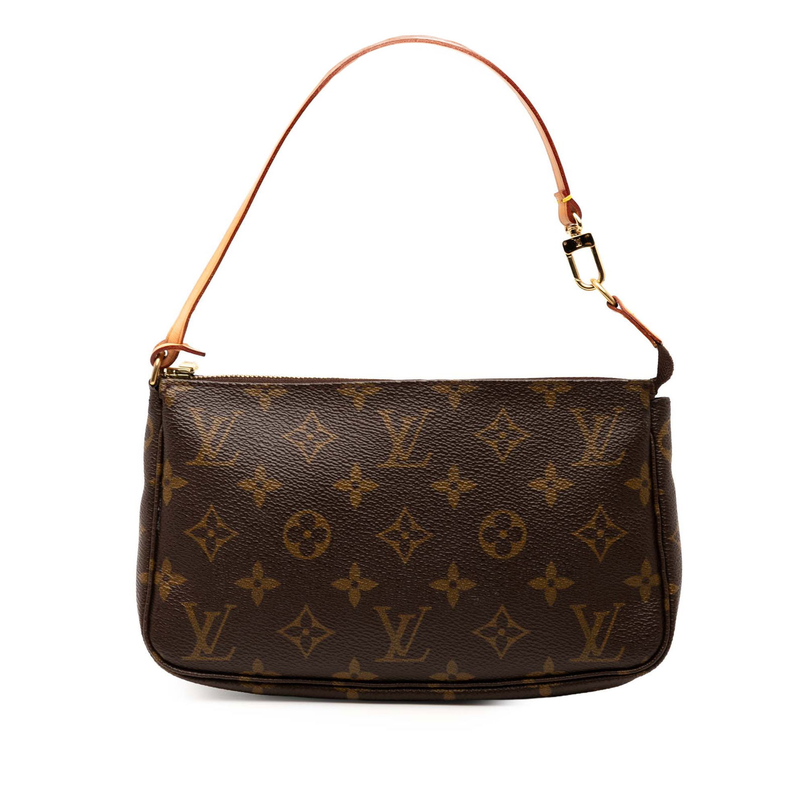 Louis Vuitton Monogram Pochette Accessoires Brown Canvas Bag (1 of 7)