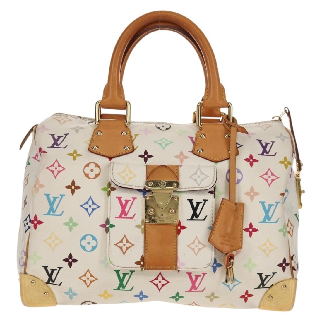 Louis Vuitton Multicolour Speedy Pre-Owned Handbag (1 of 2)