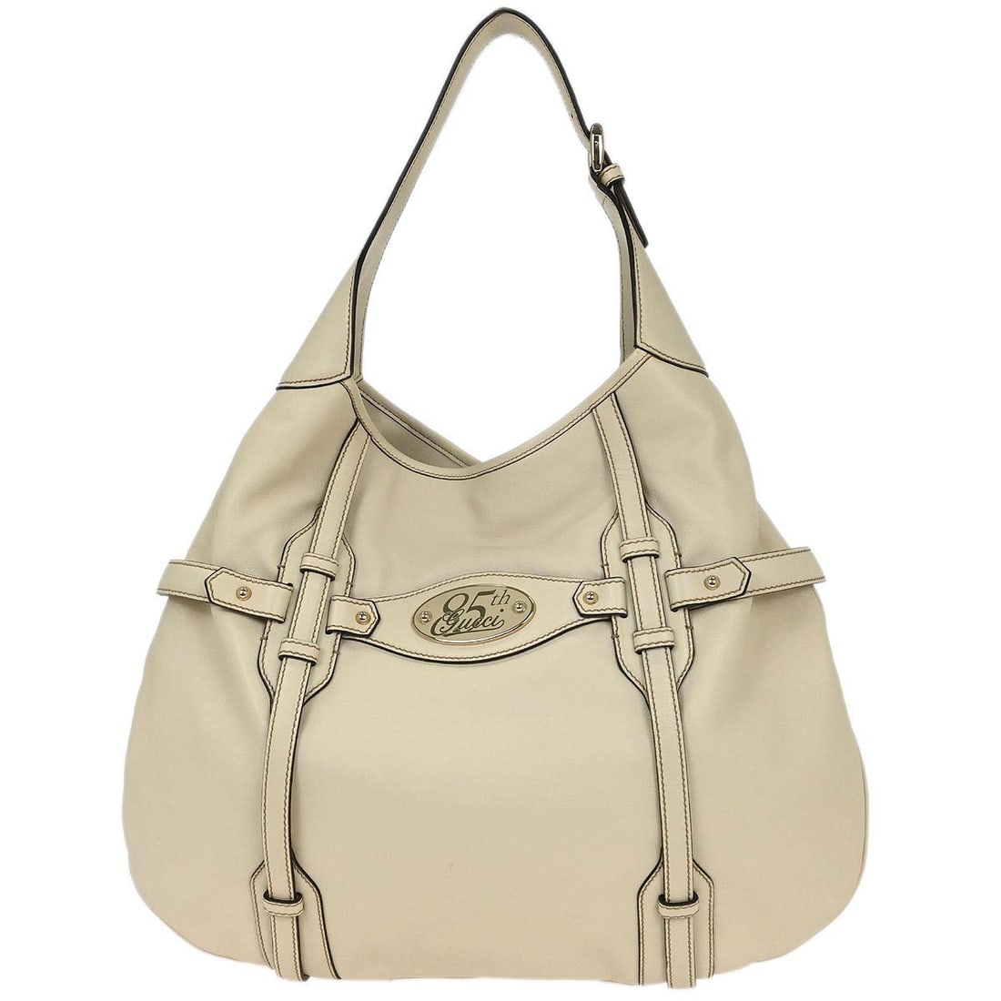 85th Anniversary Gucci Hobo Bag in Ecru (1 of 2)