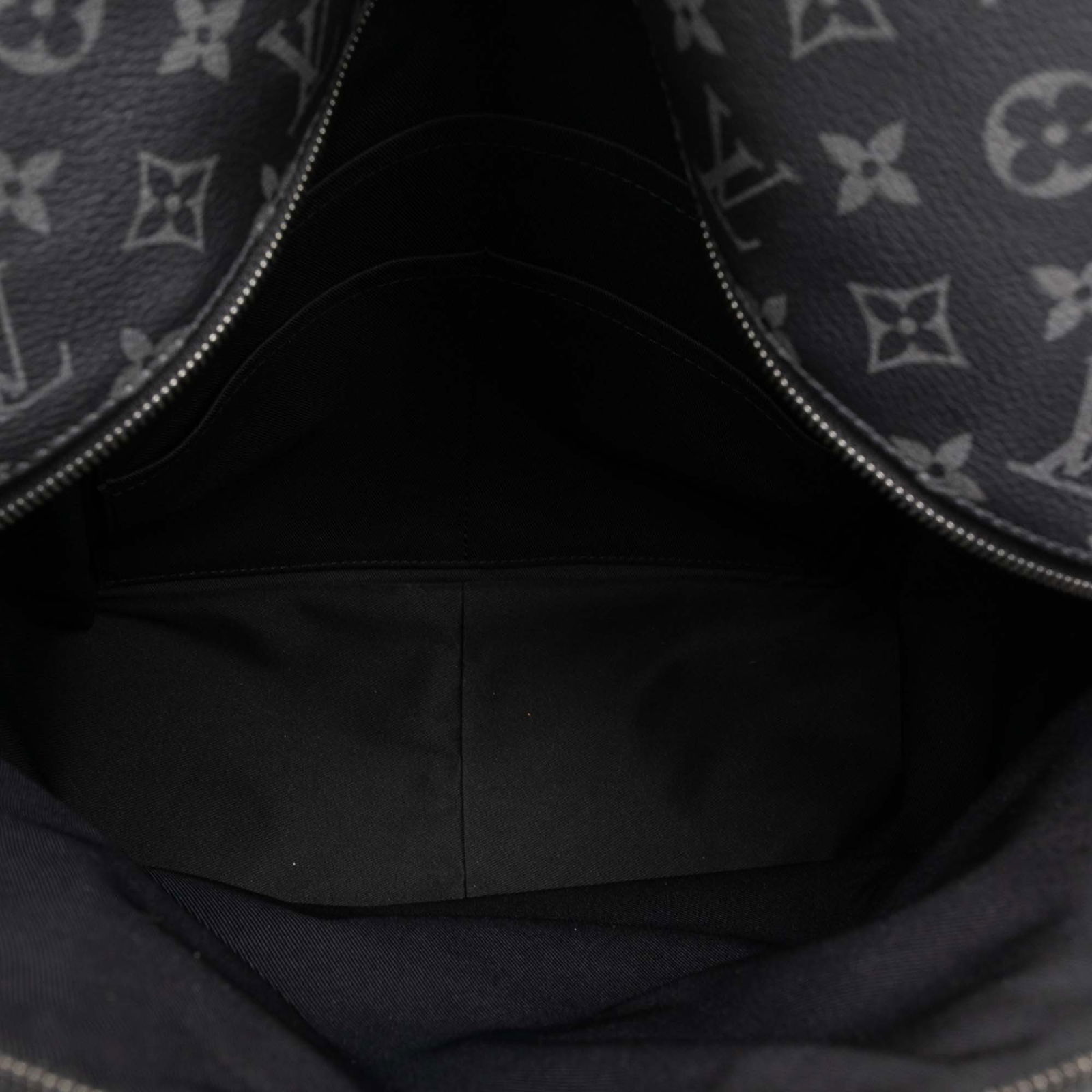 Louis Vuitton Monogram Eclipse Discovery Backpack Black Fabric - 4