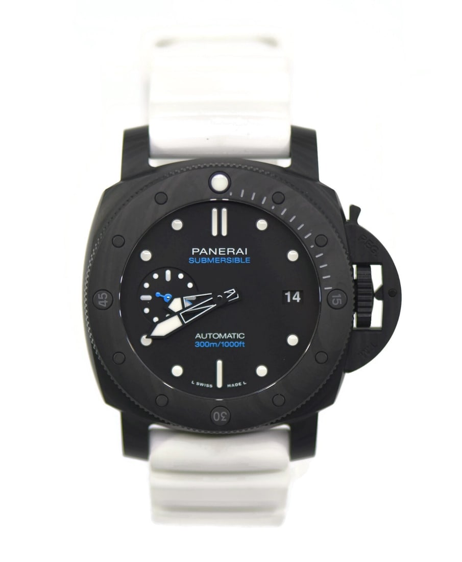 Panerai Submersible Carbotech PAM02231 42mm Automatic Watch with Box and Papers (1 of 6)