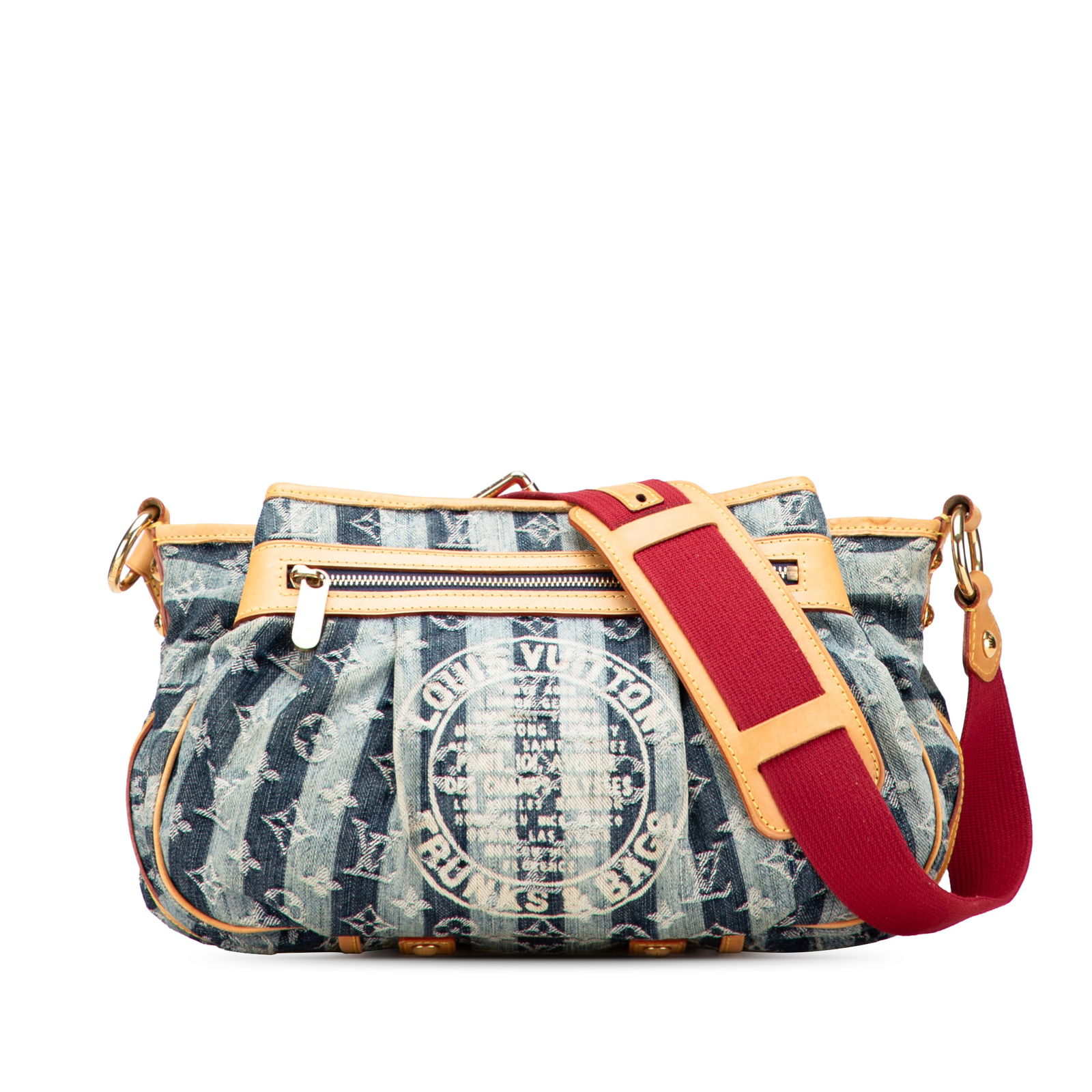 Louis Vuitton Monogram Denim Cabas MM with Vachetta Trim (1 of 10)