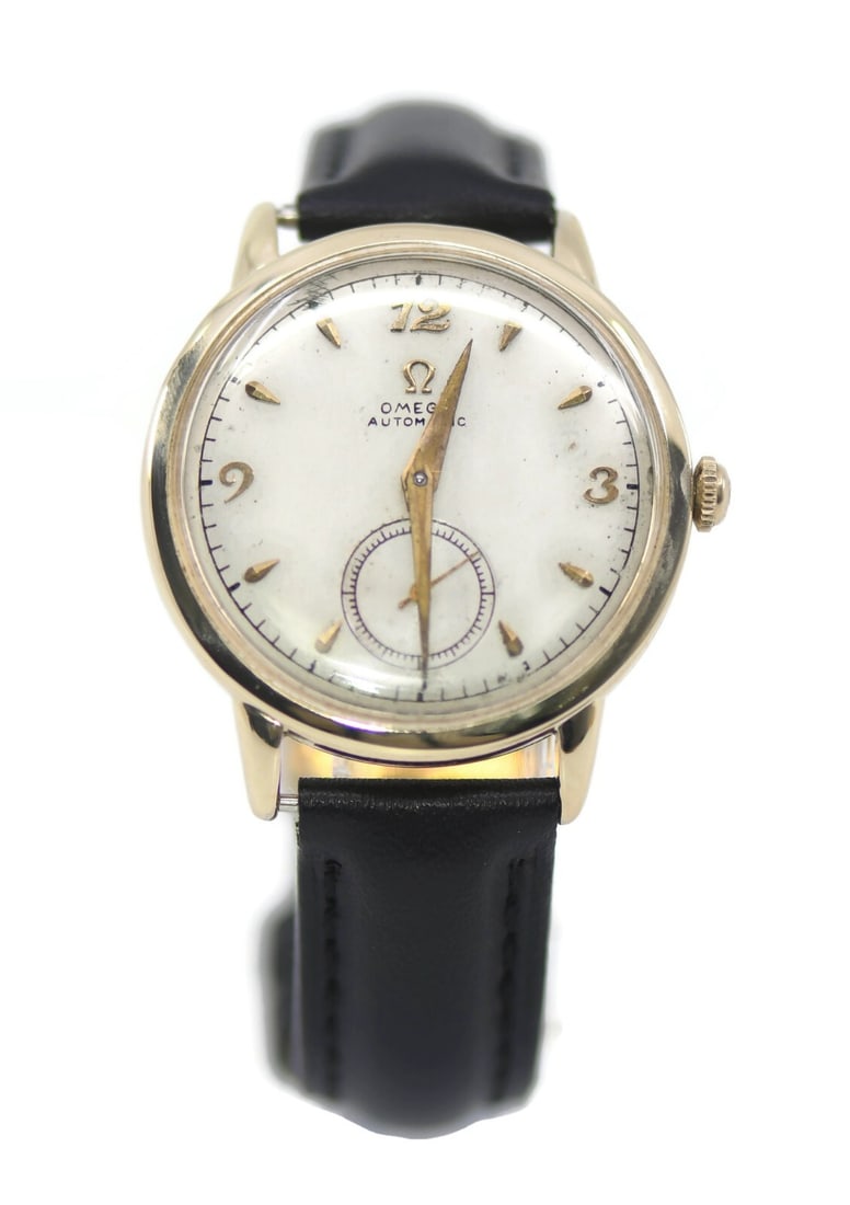 Omega Vintage 14K Yellow Gold Automatic Watch 32mm Ref 6516 (1 of 3)