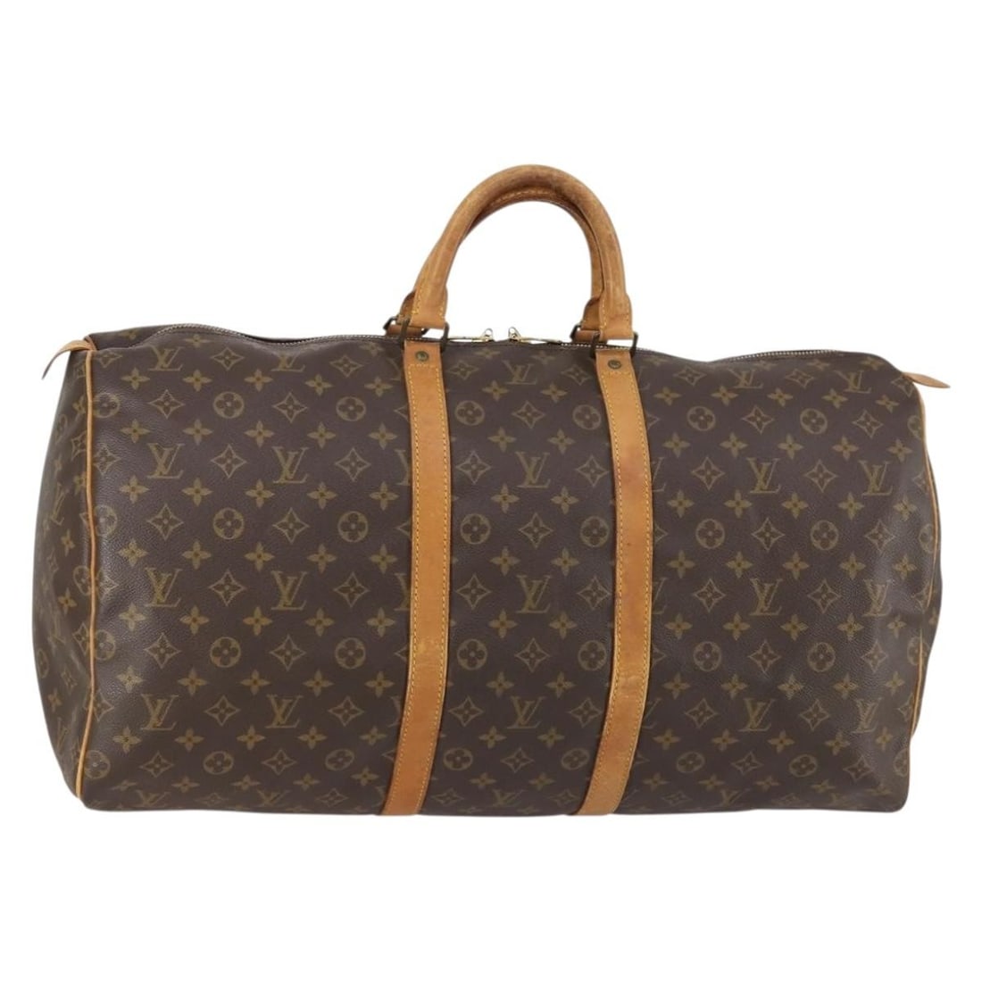 Keepall 55 Travel Bag by Louis Vuitton in Brown (1 of 1)