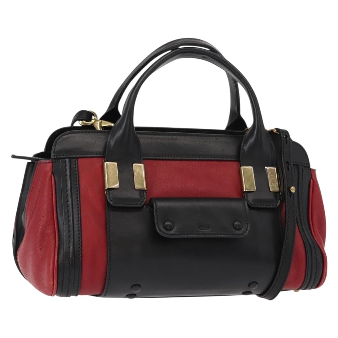 Red Alice Handbag by Chloe Satchel Style (1 of 1)