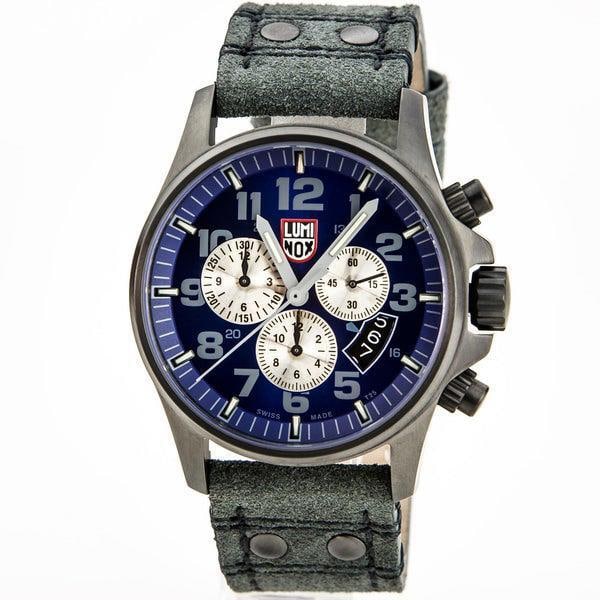 Luminox Atacama Field Chrono 42mm Blue Dial Men's Quartz Watch XL.1843 (1 of 8)