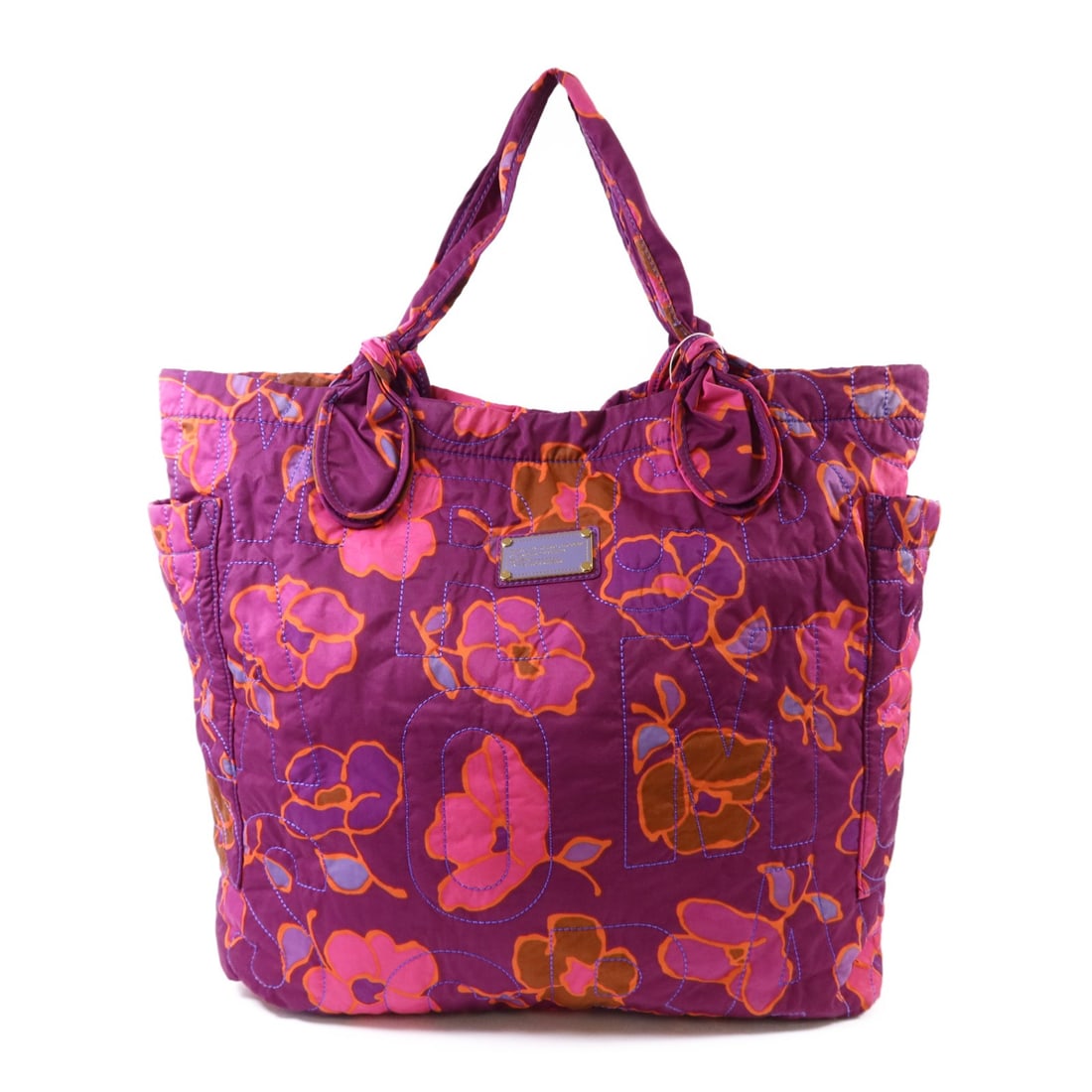 Purple and Pink Nylon Tote by Marc Jacobs (1 of 13)