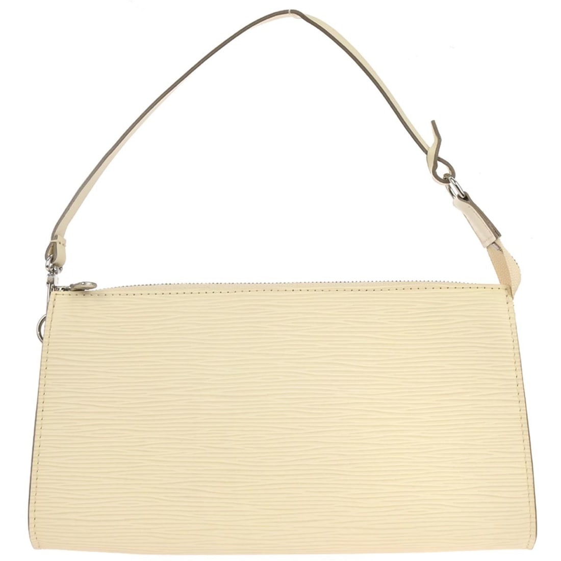White Epi Leather Pochette Accessoires 24 by Louis Vuitton M5298J (1 of 10)
