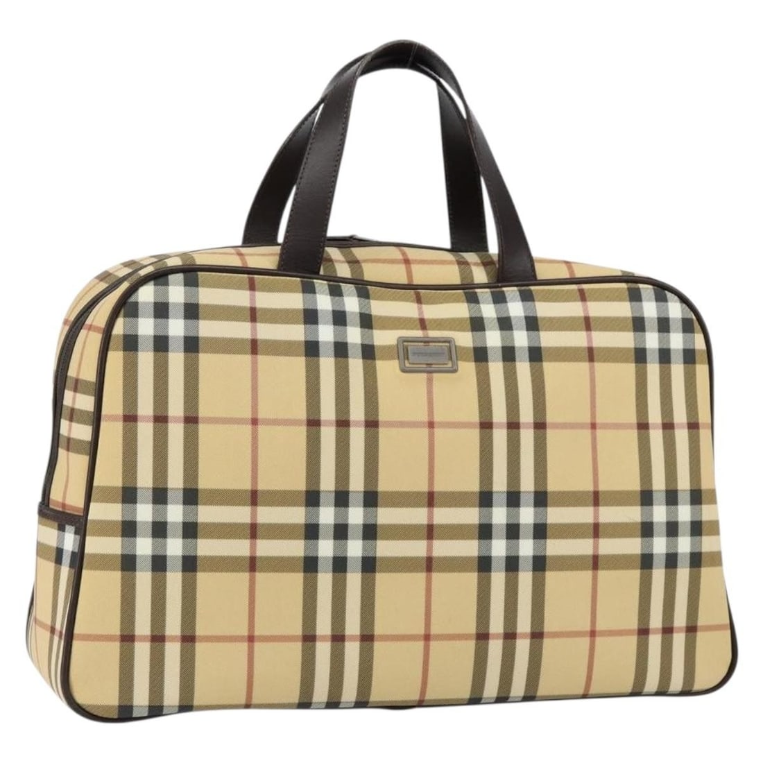 Beige Nova Check Handbag by Burberry (1 of 1)