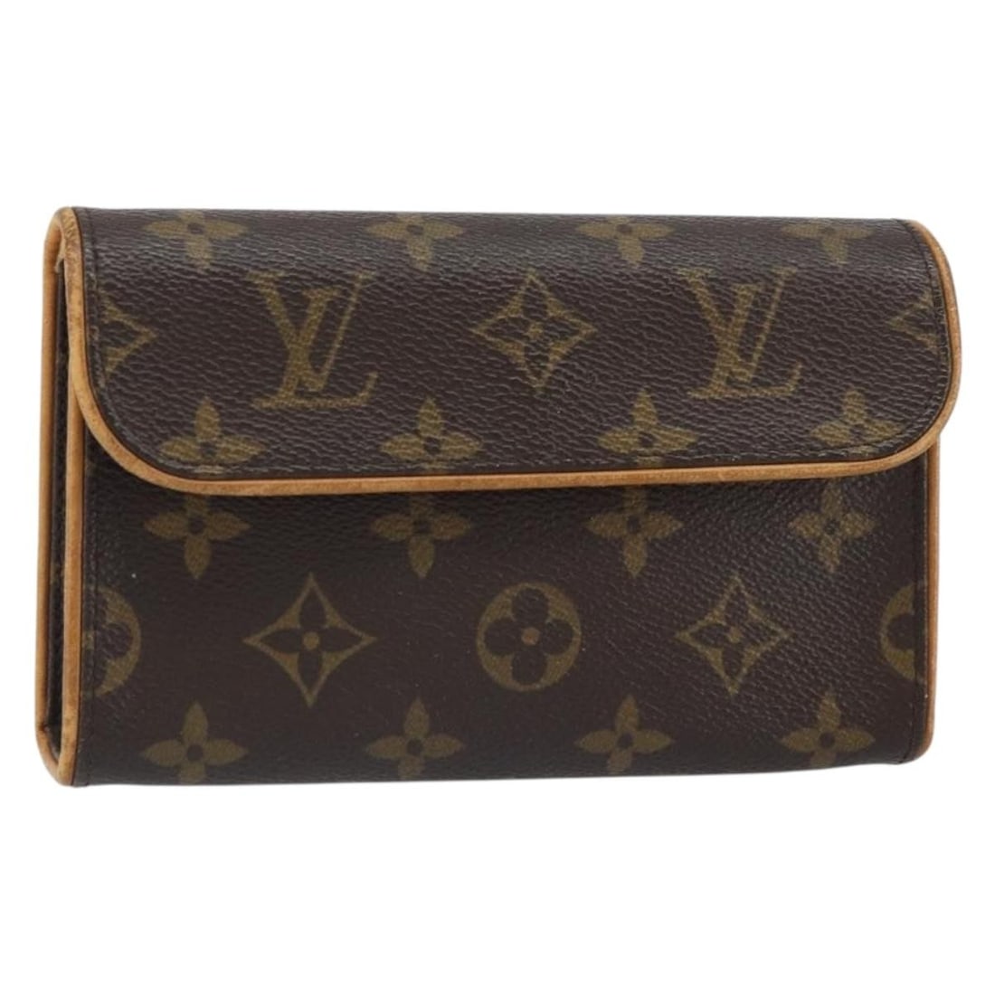 Florentine Brown Clutch and Pouch by Louis Vuitton: Florentine Brown Clutch and Pouch by Louis Vuitton This Louis Vuitton Florentine waist bag in brown features a classic design crafted for women. The exterior displays surface rubbing, a slight loss of