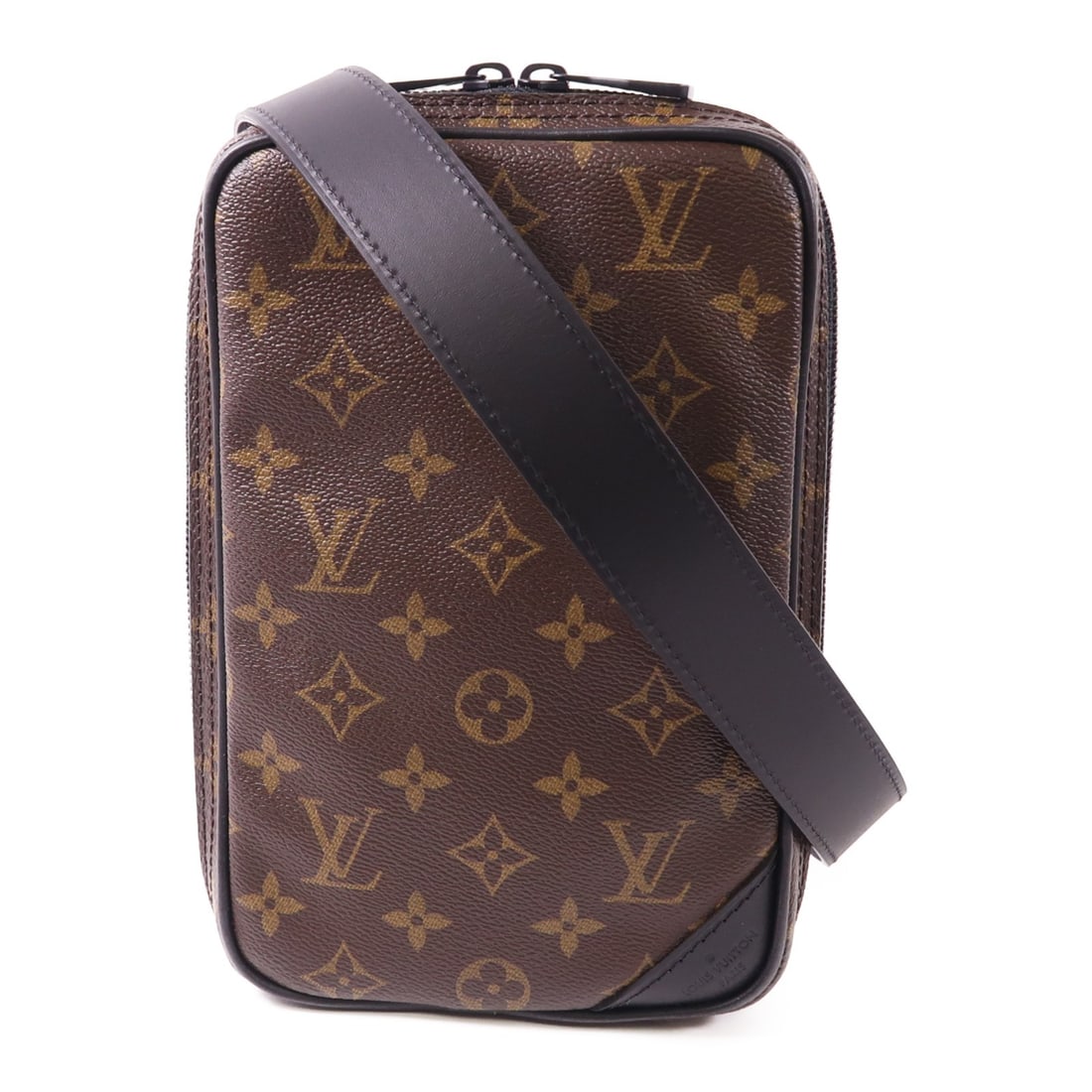 LOUIS VUITTON Utility Side Bag Monogram Brown M44428: LOUIS VUITTON Utility Side Bag Monogram Brown M44428 This exquisite LOUIS VUITTON Utility Side Bag is the perfect blend of style and functionality. Crafted from high-quality PVC coated canvas, it feat