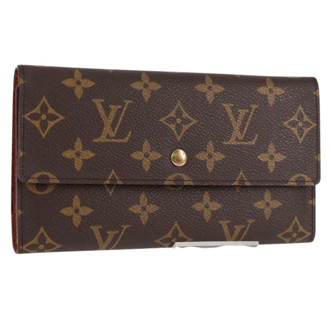 LOUIS VUITTON Monogram Porte Tresol International Wallet M61215 Auth France (1 of 18)