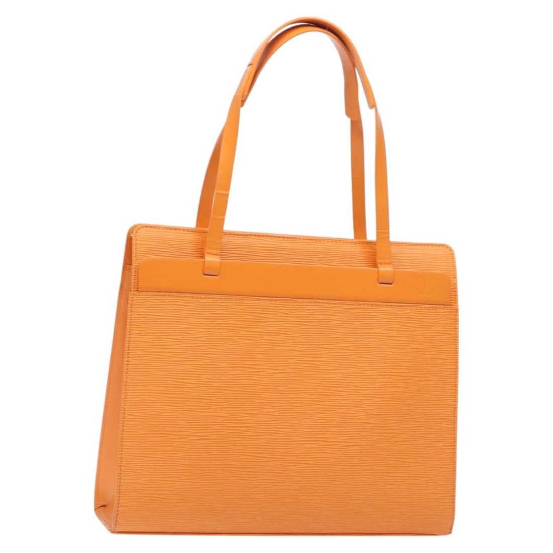 LOUIS VUITTON Epi Croisette PM Tote Bag Orange Mandarin M5249H Auth (1 of 18)