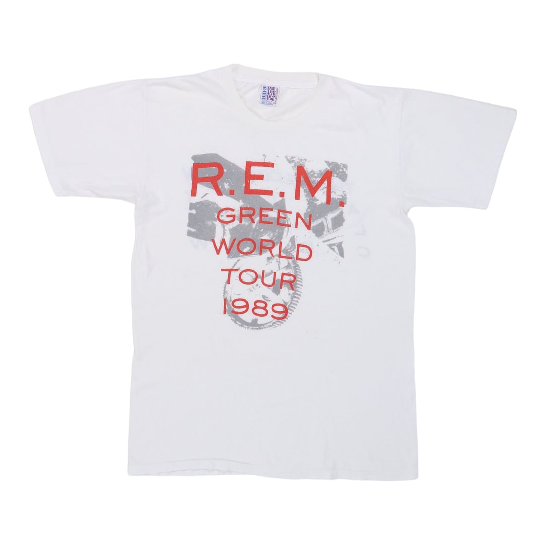 1989 R.E.M. Green World Tour Vintage Cotton Shirt (1 of 8)