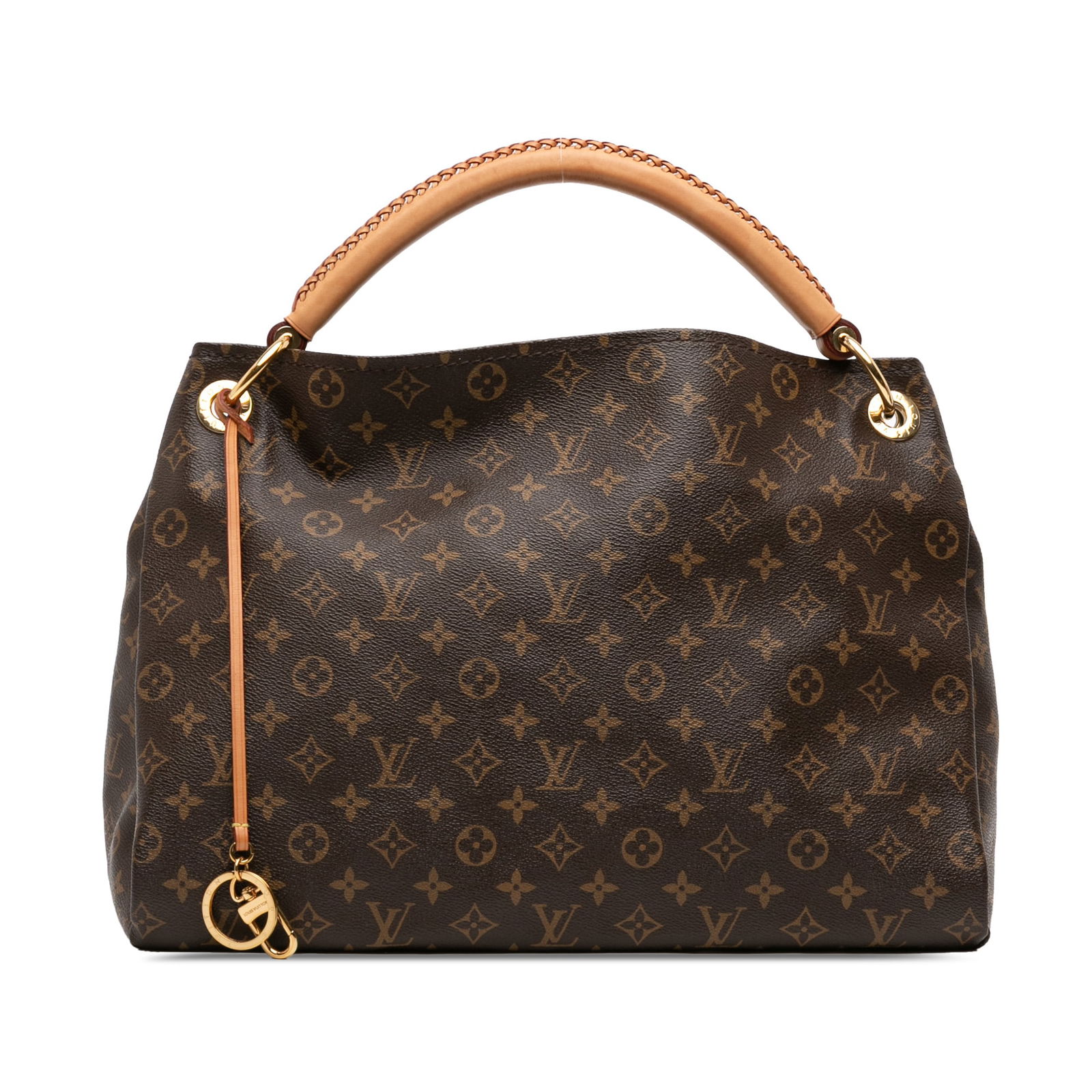 Louis Vuitton Artsy MM Brown Monogram Canvas Shoulder Bag (1 of 12)