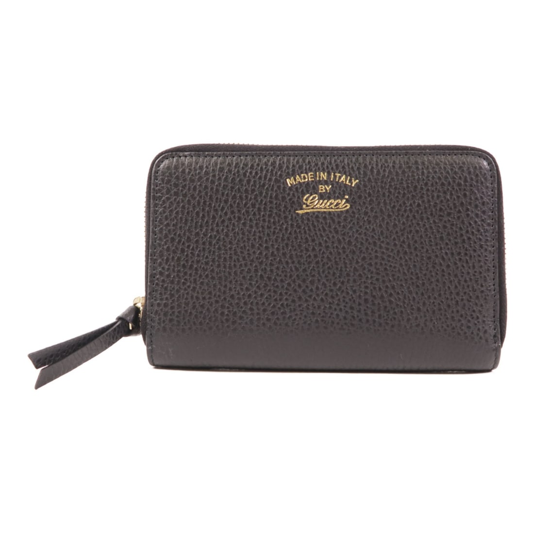 GUCCI GG Long Wallet 354497 Calfskin Leather Black GHW (1 of 12)