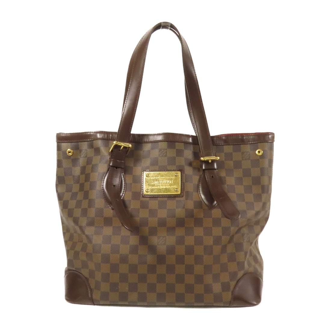 LOUIS VUITTON Hampstead Shoulder Tote Bag N51203 Monogram Brown: LOUIS VUITTON Hampstead Shoulder Tote Bag N51203 Monogram Brown This elegant Louis Vuitton Hampstead Shoulder Tote Bag is a stylish choice for any occasion. Crafted from durable PVC coated canvas, thi
